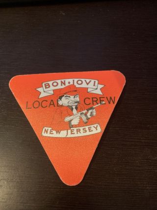 Bon Jovi Jersey Tour Crew Pass