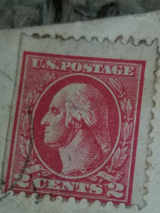 George Washington 2 Cent Red Coil Stamp Rare