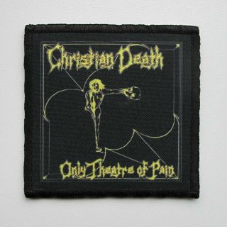 Christian Death - - Patch / Alien Sex Fiend 45 Grave Shadow Project Bauhaus