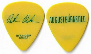 August Burns Red Blue/yellow Tour Guitar Pick