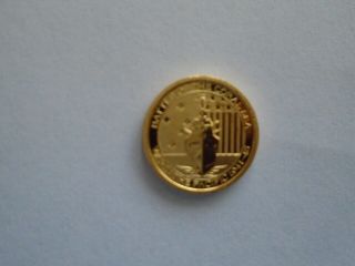 2014 Australla 1/10 Oz Gold Battle Of The Coral Sea Coin.