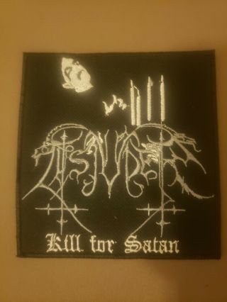 Tsjuder Black Metal Band Embroidered Patch For Jacket / Jeans / Bag - Rare