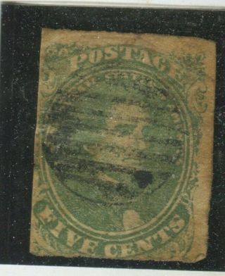 U.  S.  Stamps Scott Confederate States 1,  Fine (x9989n)