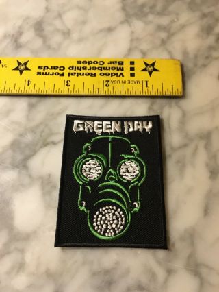 Green Day Iron On Patch