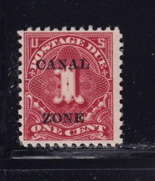 Canal Zone J12 F - Vf Og Lightly Hinged Color Cv $ 110 See Pic