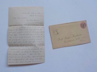 Civil War Letter 1863 Death 104th Ohio Prisoner Rebel Millport Calcutta