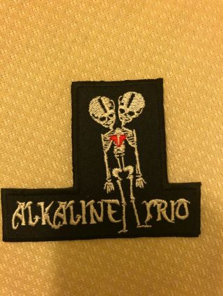 Alkaline Trio Rock Band Embroidered Patch For Jacket / Jeans -