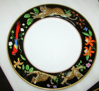 Lynn Chase Designs Jaguar Jungle Dinner Plates 10 7/8 "