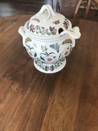 Portmeirion Botanic Garden Soup Tureen With Lid and Ladle 2