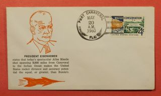 1960 Atlas Missile Launch Port Canaveral Fl
