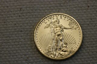 2016 1/10 Oz Gold American Eagle Coin Brilliant Uncirculated