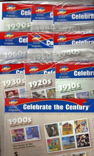 Us Celebrate The Century M/nh 1900 