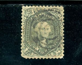 Usastamps Vf - Xf Us Series Of 1861 Washington Scott 78