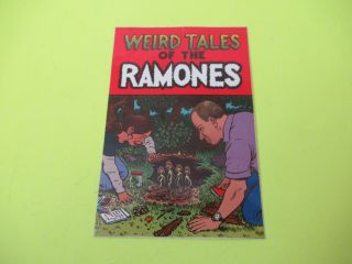 Vintage / The Ramones Weird Tales Of The Ramones Promo Sticker Punk
