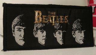 Rare Vintage Beatles Patch John Lennon Paul Mccartney George Harrison Ringo Lp