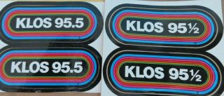Klos 95 1/2 And 95.  5 Vintage 80 