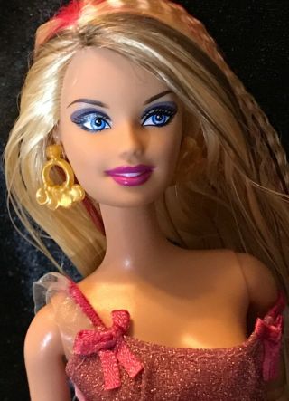 Articulated - Blonde Hair With Pink Highlights - Mattel Fashion Barbie Doll - I - 28