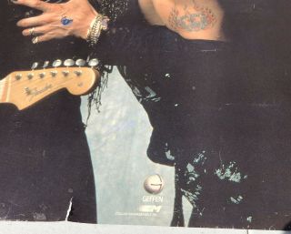 Vintage 1989 Aerosmith poster “Pump” concert tour promo Ozzy Van Halen Ratt 3