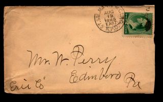 1889 St Ste Marie & Glad Rpo Cover - L20671