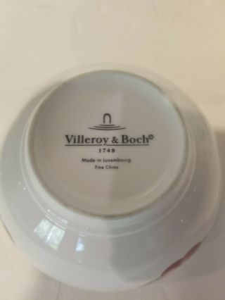 Set Of 6 Villeroy & Boch FRENCH GARDEN FLEURENCE 5 - 1/2” Soup Cereal Bowl 3