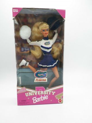 University Barbie Florida Gators Cheerleader Mattel 1996
