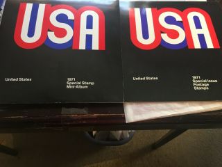 1971 Usps Special Issue Year Set Scarce - Type - 1 & Type 2 - Hard To Find X32