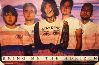 Bring Me The Horizon Large Group Poster (34 X 22.  5 In. )