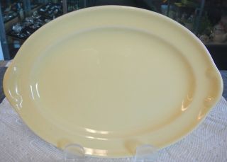 Luray Persian Yellow 7 Inch Oval Platter Scarce T S & T