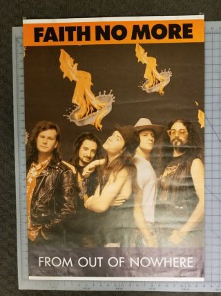 Faith No More From Out Of Nowhere Poster 24 " X 35.  5 "