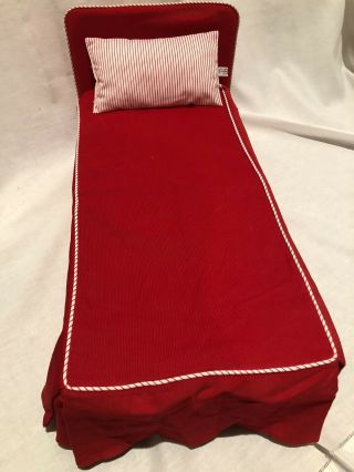 American Girl Pleasant Co Molly Doll Bed 1 Bedspread Pillow Mattress - Retired