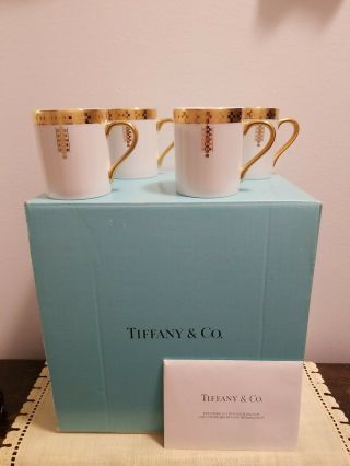 Tiffany And Co.  1992 Imperial Frank Lloyd Wright Coffee Cups,