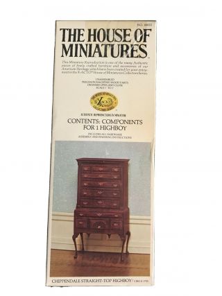 Dollhouse Furniture Kit - The House Of Miniatures,  X - Acto Mib