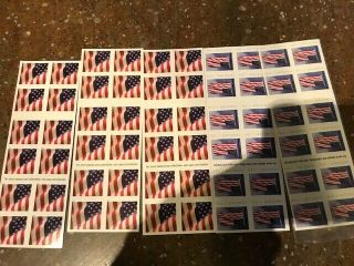 Eight Booklets x 20 = 160 US FLAG USPS Forever Postage Stamps 2
