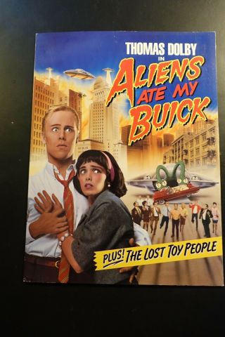 Thomas Dolby Aliens Ate My Buick Press Kit Cover W/ Publicity Photo 19889
