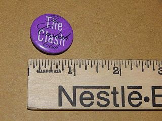 Vintage The Clash Casbah Button,  Badge Pin Pinback