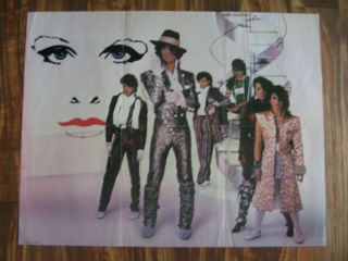 Vintage Prince Poster Purple Rain Eyes Poster Revolution 28 " X 22 " As - Is