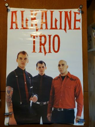 Alkaline Trio Group Poster Still In Plastic Wrap