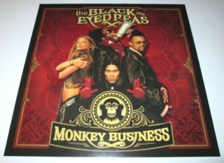 Black Eyed Peas Monkey Business 1ft By 1ft Promo Poster Flat Nm