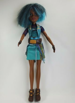 28 " Big Tall Disney Descendants Uma Pirate Doll Dress Shoes My Size Blue Hair