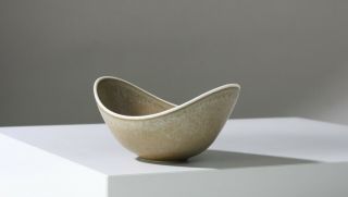 Gunnar Nylund - Small Stoneware Bowl - Aro - Rorstrand - Sweden - 1950s