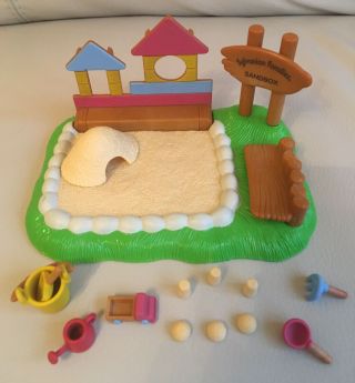 Sylvanian Families Sand Pit Vintage Tomy Calico Critters Play Pit