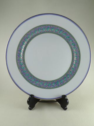 Torsade Bleu By Christofle Porcelain 10 3/4 " Dinner Plate (s)