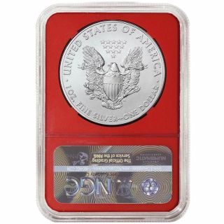 - 2021 (W) $1 American Silver Eagle 3 pc.  Set NGC MS69 FDI Flag Label Re 3