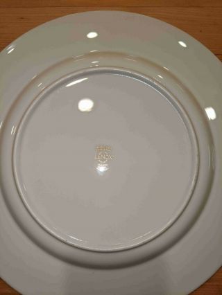 4 - Lenox China AUTUMN Dinner Plates - 10 1/2 