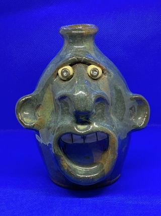 Brian Wilson Folk Art Pottery Ugly Face Jug