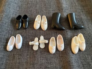 Vintage Sindy Doll Shoes Various Styles 1960’s 8 Pairs