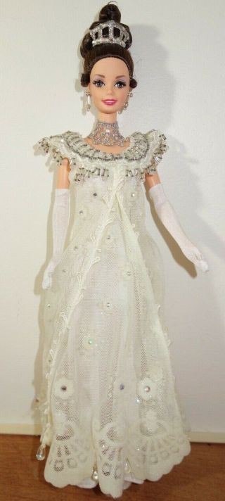 Barbie Doll Eliza Doolittle My Fair Lady 1995 Collector Edition White Gown