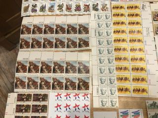 US Postage Stamps lot Over 500 Stamps 20 29 22 10 cent Each Face $75.  06, 3