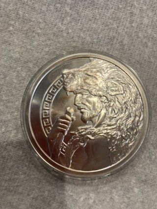5 Oz.  Silver Round - 12 Labors Of Hercules