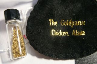 Alaska Gold Flakes 3 Grams 40 Mile River Chicken Alaska Gold